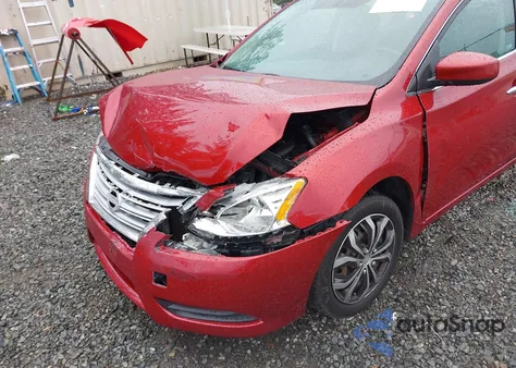 2015 Nissan Sentra Fe+ S/S/Sl/Sr/Sv from USA, damaged, VIN 3N1AB7AP2FY266558